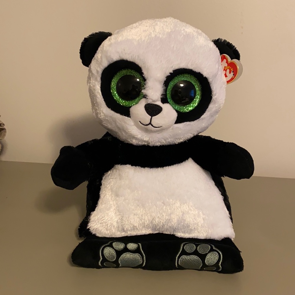 Ty panda tablet holder